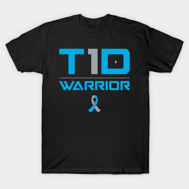 T1D Warrior T-Shirt by Teesmooth